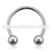 cbg horseshoes surgical steel 316l belly button
