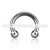 cbs horseshoes surgical steel 316l belly button