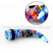 claa tapers acrylic body jewelry ear lobe