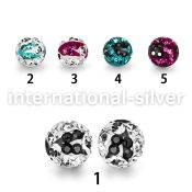 cmfr5 loose body jewelry parts surgical steel 316l 