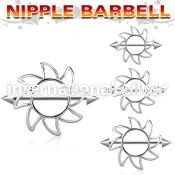 cnnp103 straight barbells surgical steel 316l nipple