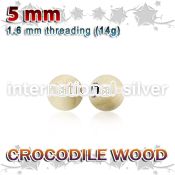 crball5 loose body jewelry parts organic body jewelry 