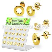 dacb194 cheaters  illusion plugs and tapers anodized surgical steel 316l ear lobe