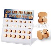 dacb211 cheaters  illusion plugs and tapers anodized surgical steel 316l ear lobe