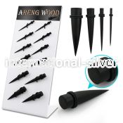 dapg95 tapers organic body jewelry ear lobe