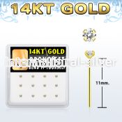 dgys19 bio flex ptfe bend it yourself nose studs nose piercing