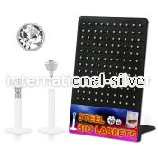 dlijyc labrets lip rings bioflex ptfe labrets chin