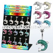 dmix16b belly rings surgical steel 316l belly button
