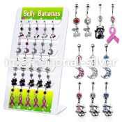 dmix1 belly rings surgical steel 316l belly button