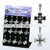 dmix7b belly rings surgical steel 316l belly button