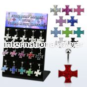 dmix8b belly rings surgical steel 316l belly button