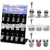 dmix9b belly rings surgical steel 316l belly button
