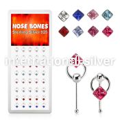 dnbrm5 nose bone silver 925 nose