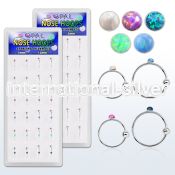 dnsm112 nose hoop silver 925 nose