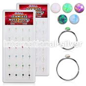 dnsm156  silver 925 nose