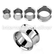 dpg tunnels gauges surgical steel 316l ear lobe