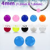 dpvb4 acrylic body jewelry parts piercing