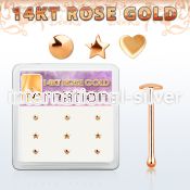 drnb10 nose bone gold nose