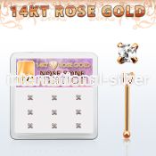 drnb19 nose bone gold nose