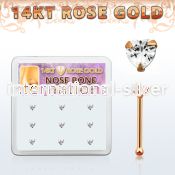 drnb3 nose bone gold nose