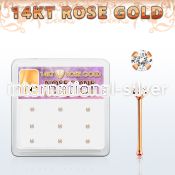 drnb7 nose bone gold nose