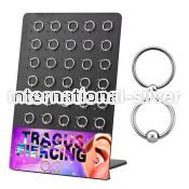 dtrg5 hoops captive rings surgical steel 316l helix