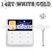 dwnb15 gold nose bones nose piercing