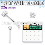 dwnb1 nose bone gold nose