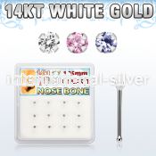 dwnb23 nose bone gold nose