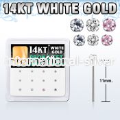 dwys12 gold bend it yourself nose studs nose piercing