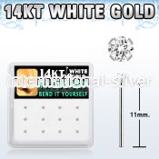 dwys3 gold bend it yourself nose studs nose piercing