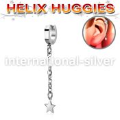 ehhl770 stainless steel huggie piercing