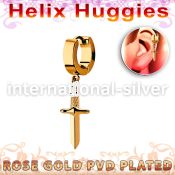 ehr768 +anodized surgical steel +huggie choose  piercing