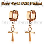 err769 anodized surgical steel huggie piercing