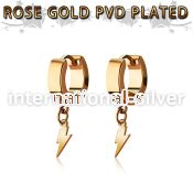 errlit anodized surgical steel +huggie choose piercing