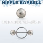 fonpe8 straight barbells surgical steel 316l nipple