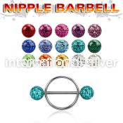 frnpe5 straight barbells surgical steel 316l nipple