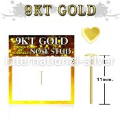 g9ysht bend it to fit nose studs gold 