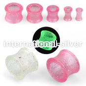 gaprd tunnels gauges acrylic body jewelry ear lobe