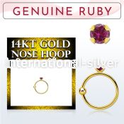 ghge5 nose hoop gold nose
