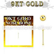 gnbb9 nose bone gold nose
