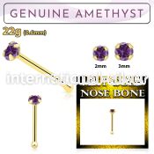 gnbge1 nose bone gold nose
