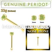 gnbge4 nose bone gold nose
