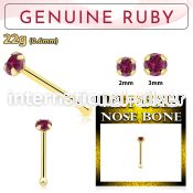 gnbge5 nose bone gold nose