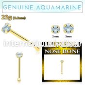gnbge8 nose bone gold nose