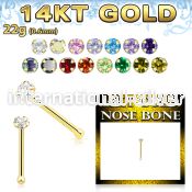 gnbzm1 nose bone gold nose