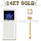 gnpdb nose bone gold nose