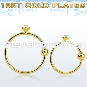 gpm9 nose hoop silver 925 
