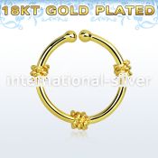 gpsep12g fake illusion body jewelry silver 925 septum