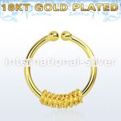 gpsep12i fake illusion body jewelry silver 925 septum